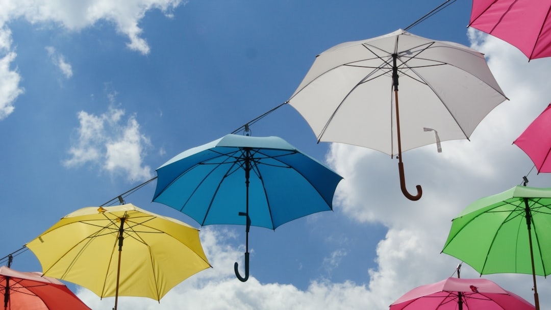 services-02 a-bunch-of-umbrellas-are-hanging-in-the-air-34ffvd8djy